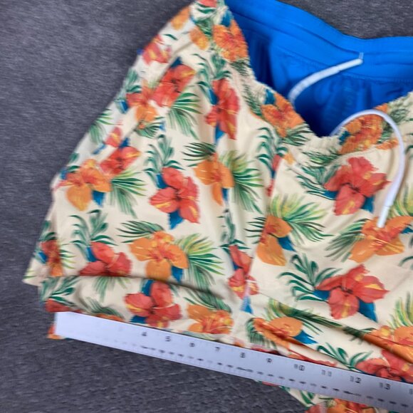 Birddogs Shorts Men's Small Bird Dig Broomstick Lined Athletic Drawstring floral - Picture 13 of 13